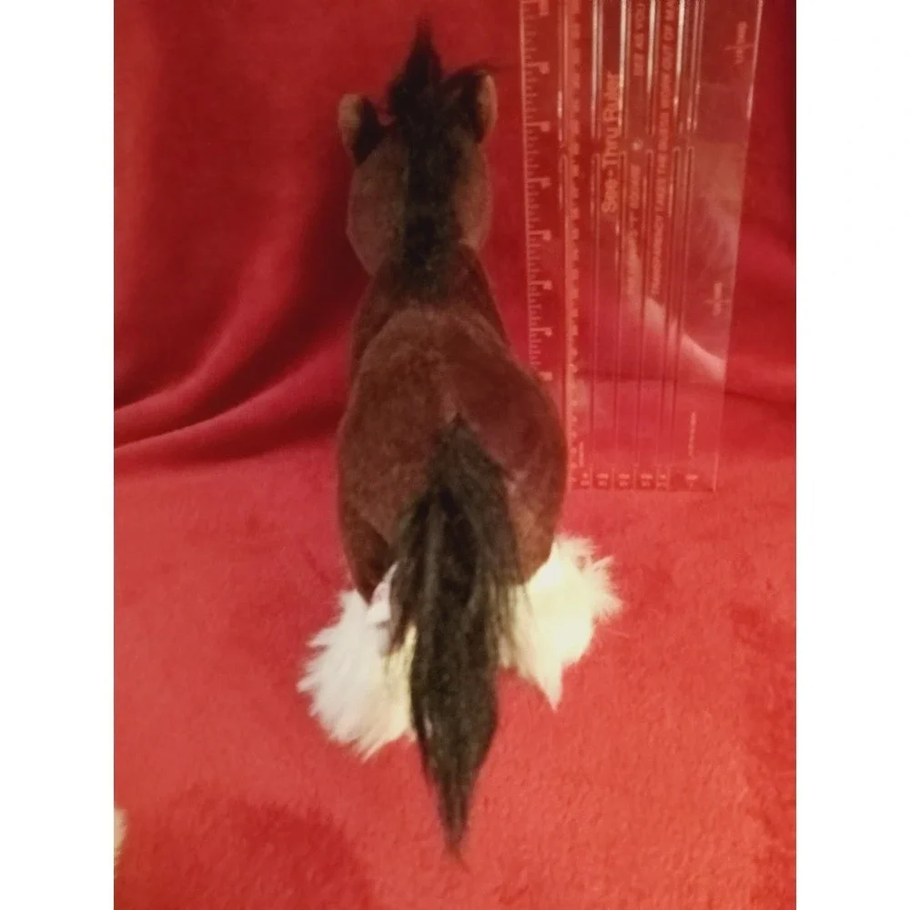 Ganz Webkinz Clydesdale Horse Stuffed Animal Plush Toy / NO CODE